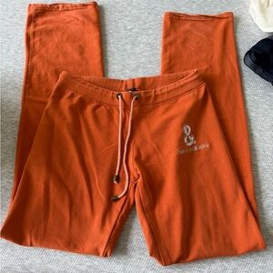 Dolce & Gabbana Orange Track Pants